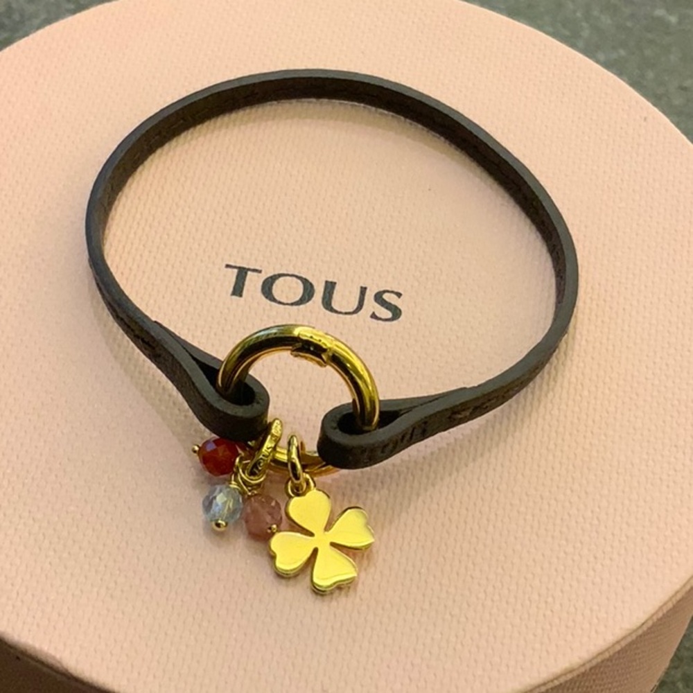 Tous Good Vibes Leather Bracelet